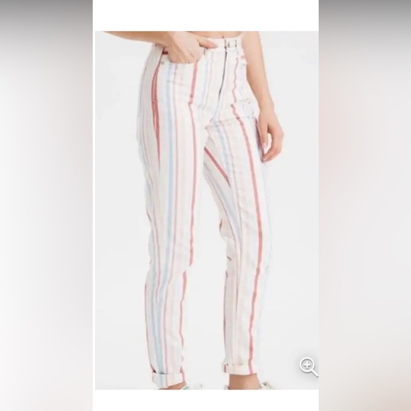 AMERICAN EAGLE PATTERNED PANTS - Picture 5 of 5